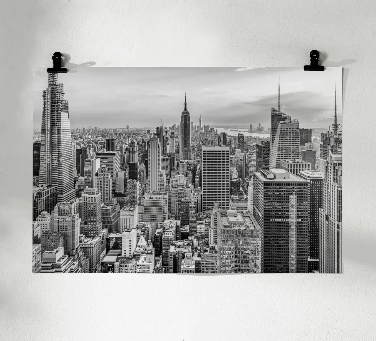 Metropoli moderna di New York poster da Carinaprint
