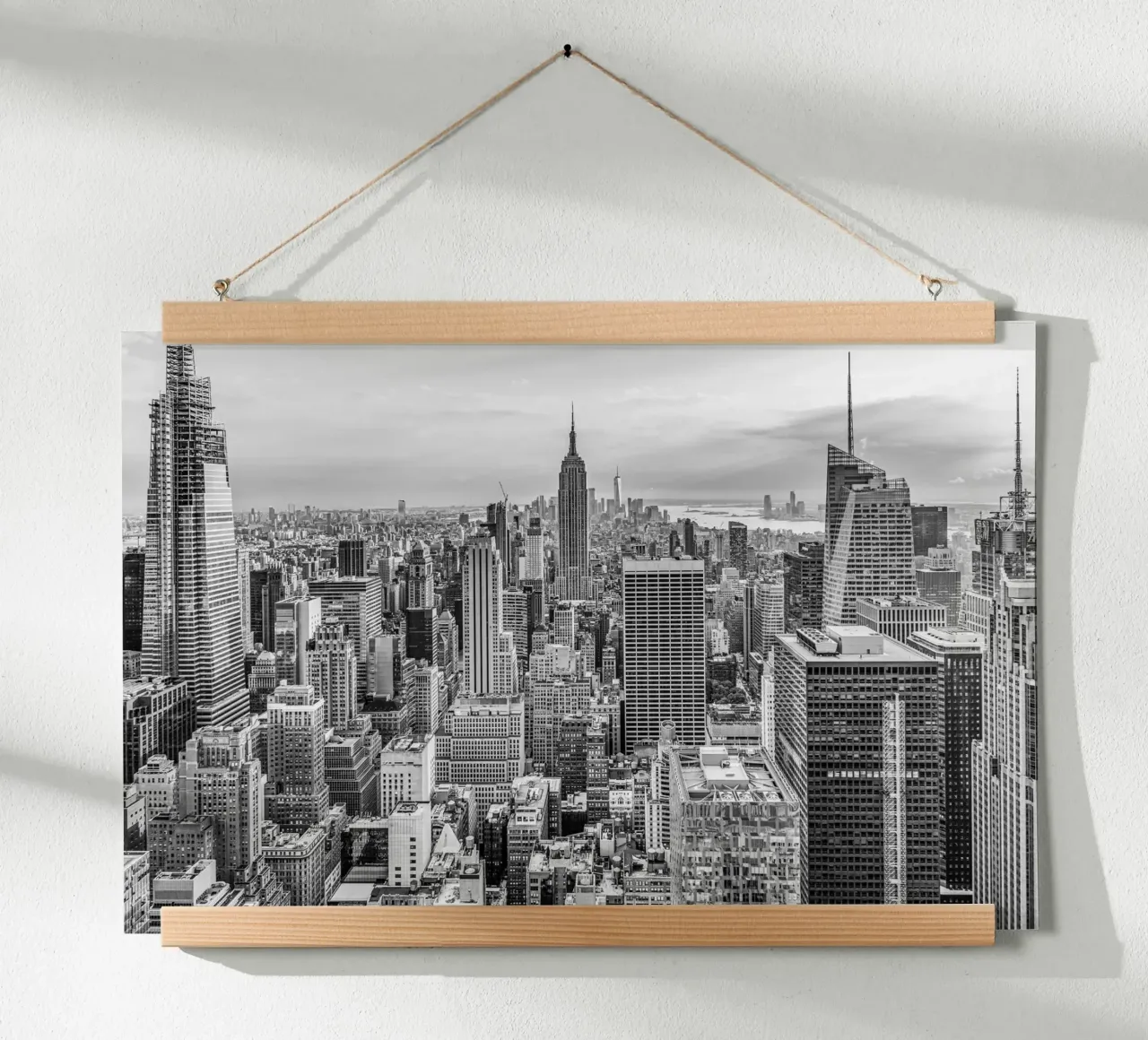 Metropoli moderna di New York poster da Carinaprint