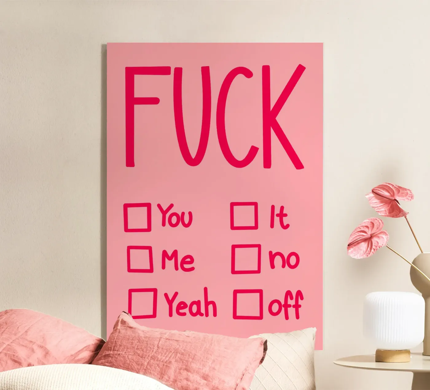 Fuck … 01 plexiglass da Art House