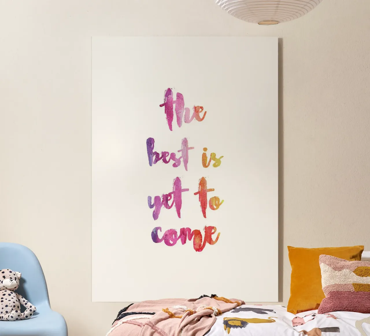 The best is yet to come plexiglass da PinkCandyWalls