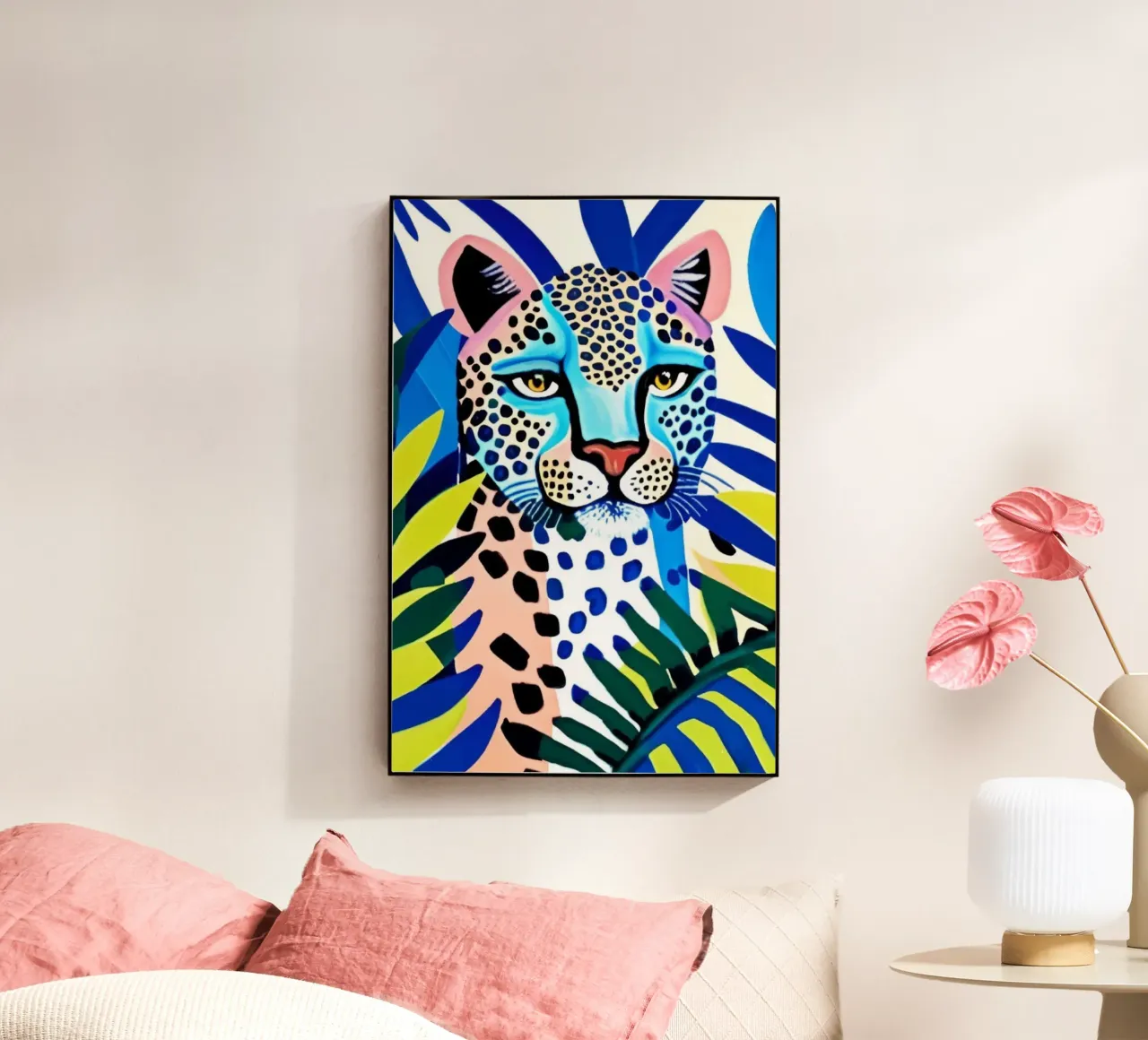 Classico colore blu leopardo plexiglass da igoshartwrks