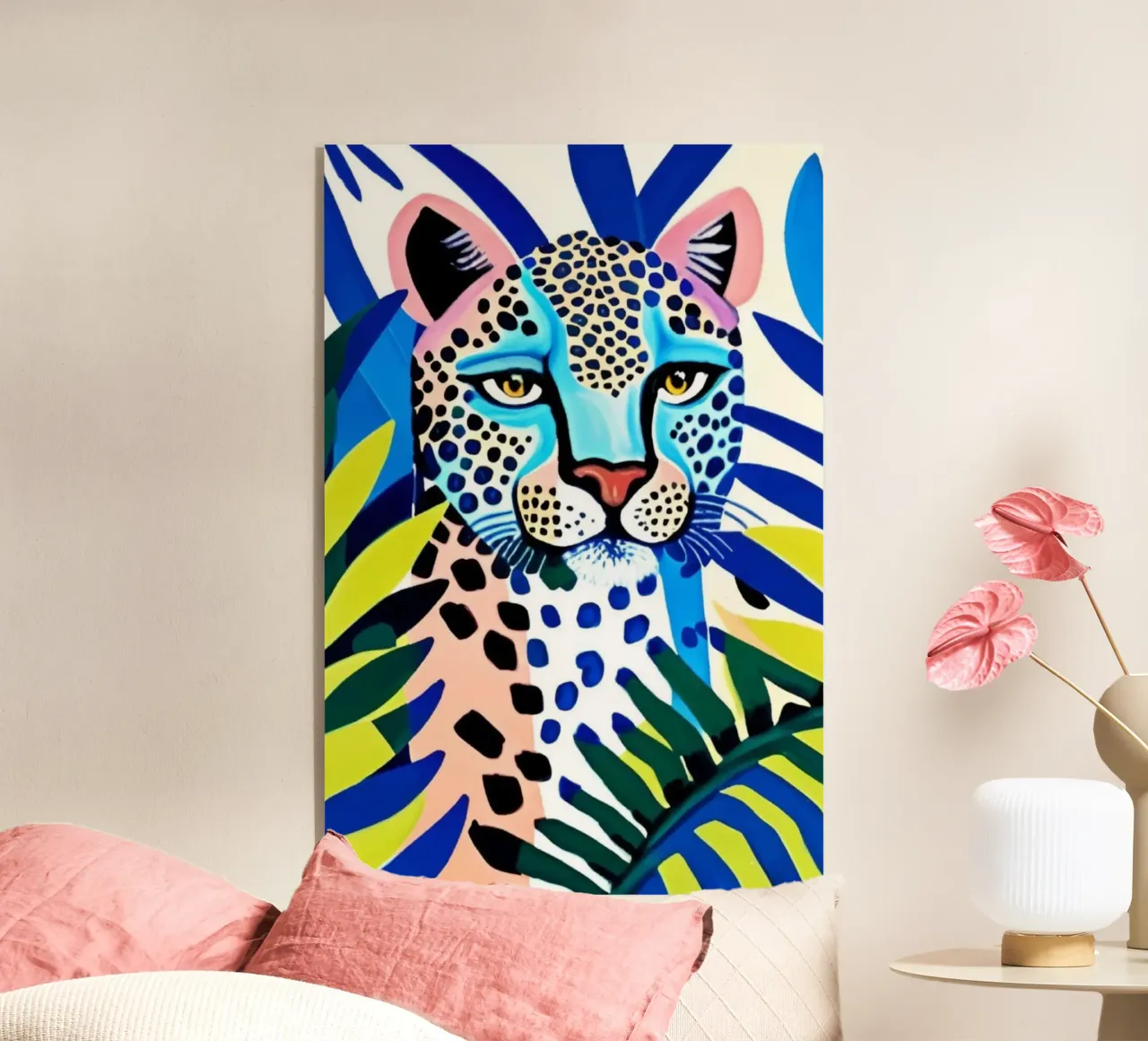 Classico colore blu leopardo plexiglass da igoshartwrks