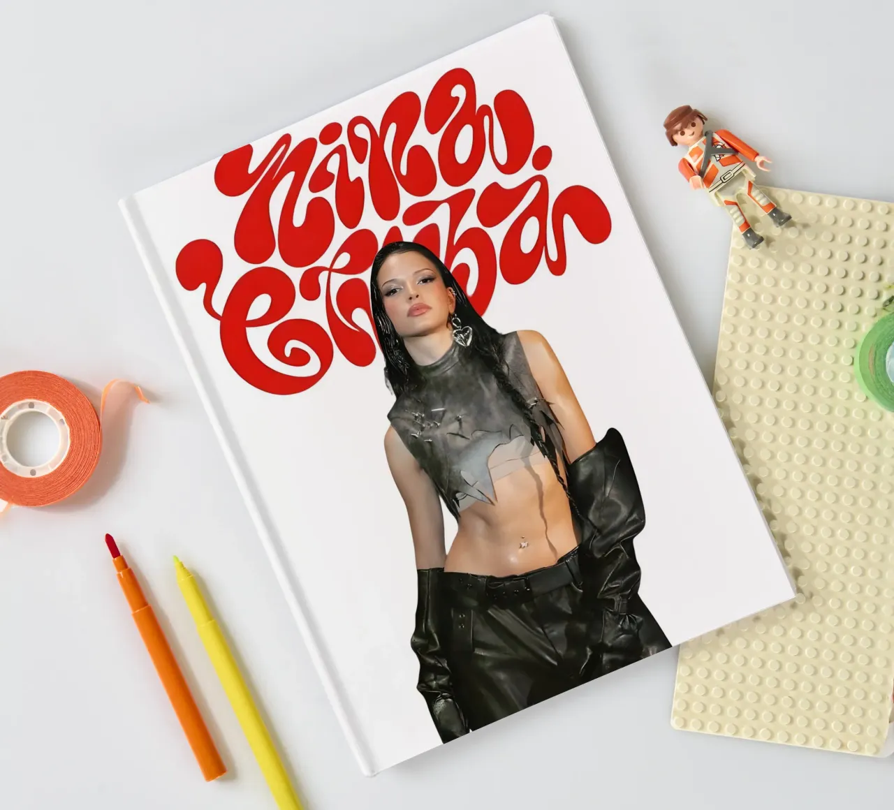 New Wave notebook by vintage