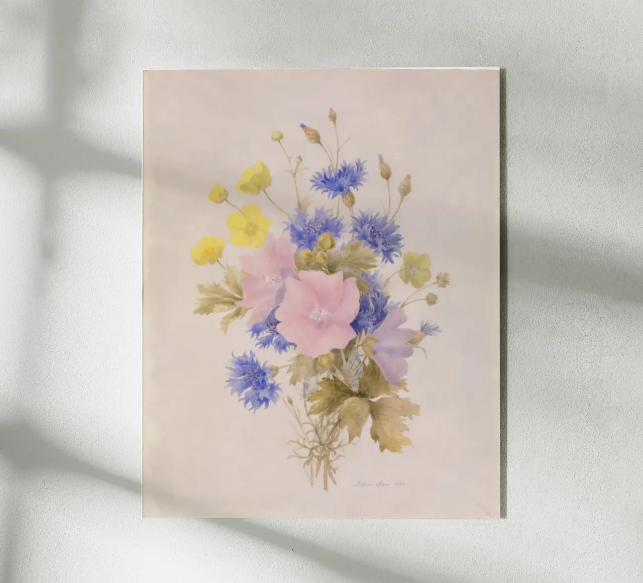 Field Flowers plexiglass da vintageshop