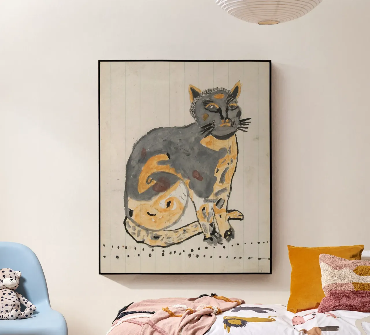 Cat plexiglass da vintageshop