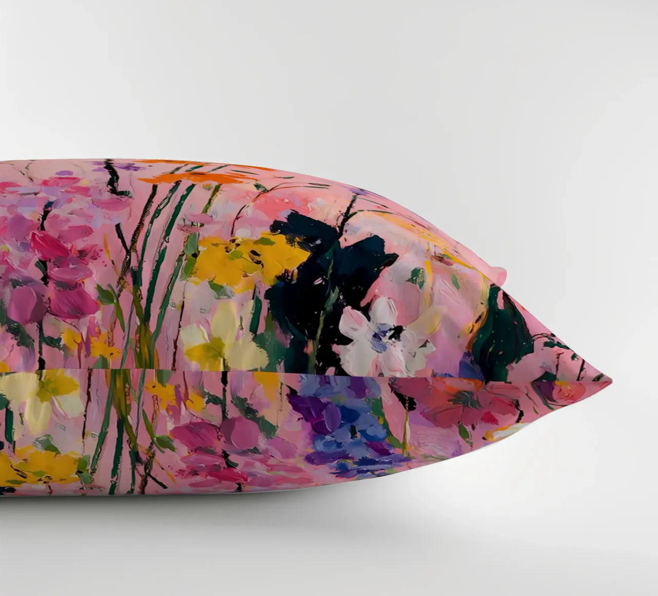 Fiori selvatici astratti cuscino da IamHomeStudio
