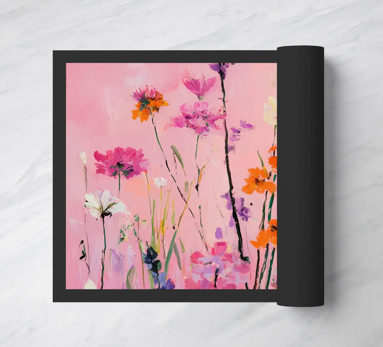 Fiori selvatici astratti zerbino da IamHomeStudio