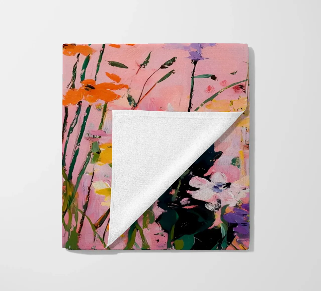 Fiori selvatici astratti telo mare da IamHomeStudio