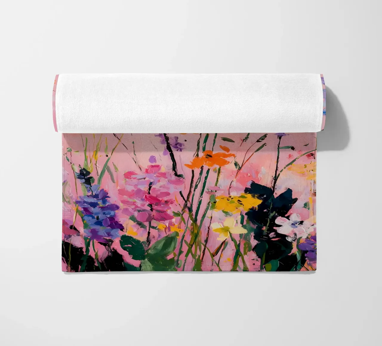 Fiori selvatici astratti telo mare da IamHomeStudio