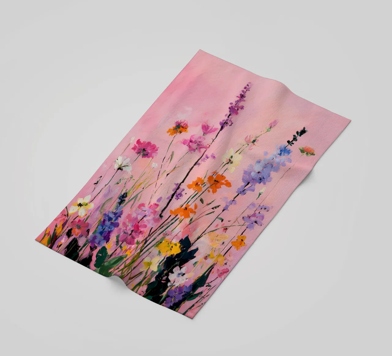 Fiori selvatici astratti telo mare da IamHomeStudio