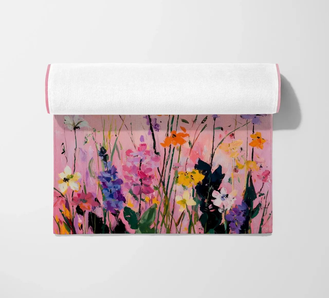 Fiori selvatici astratti telo mare da IamHomeStudio