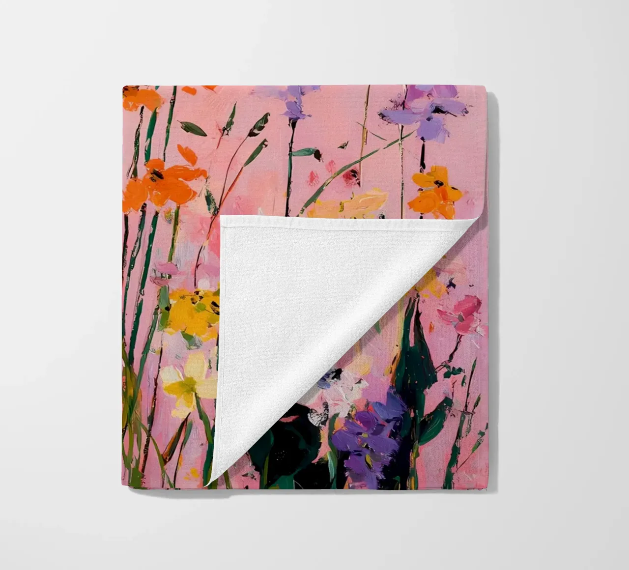 Fiori selvatici astratti telo mare da IamHomeStudio