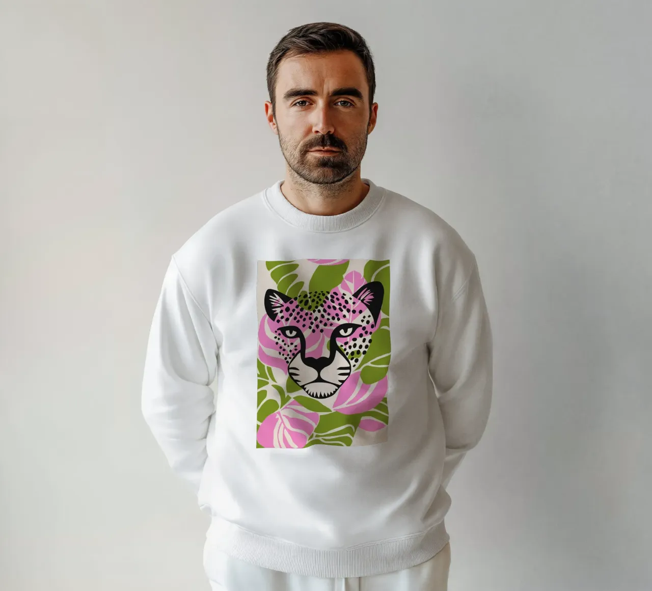Design a faccia piatta Tiger Classic felpa da igoshartwrks