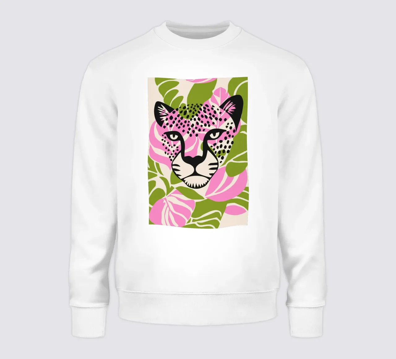 Design a faccia piatta Tiger Classic felpa da igoshartwrks