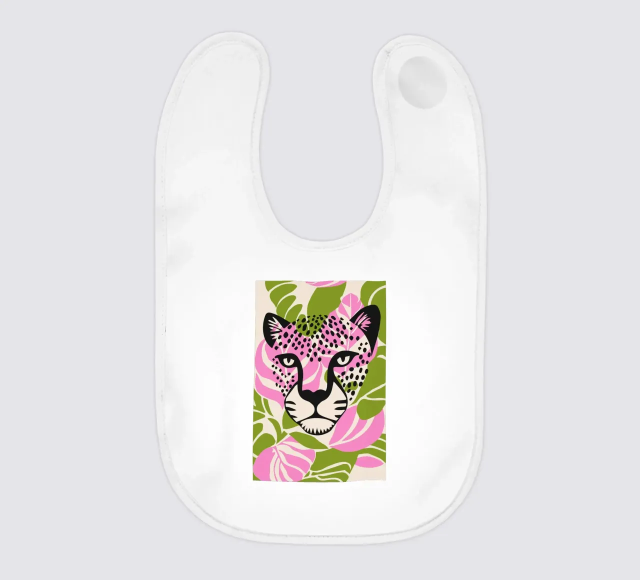 Design a faccia piatta Tiger Classic bavaglino da igoshartwrks
