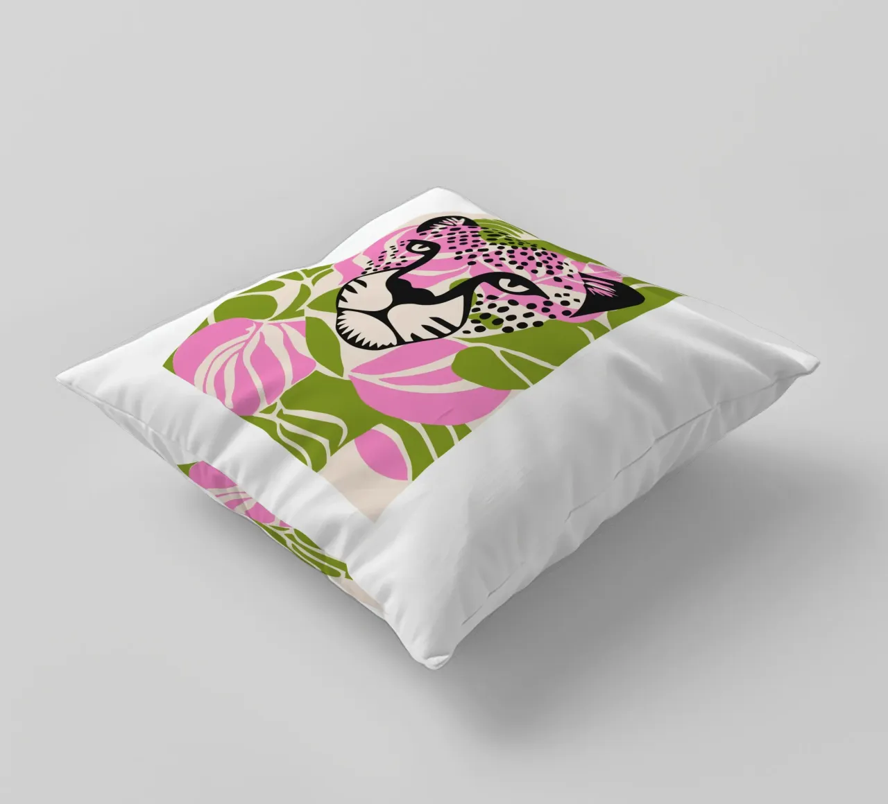 Design a faccia piatta Tiger Classic cuscino da igoshartwrks
