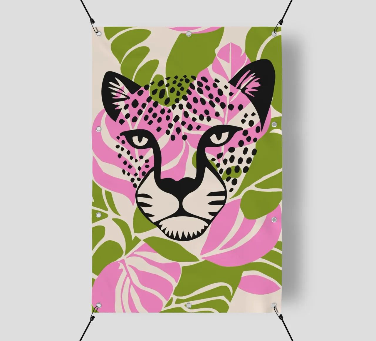 Design a faccia piatta Tiger Classic telo in pvc da igoshartwrks