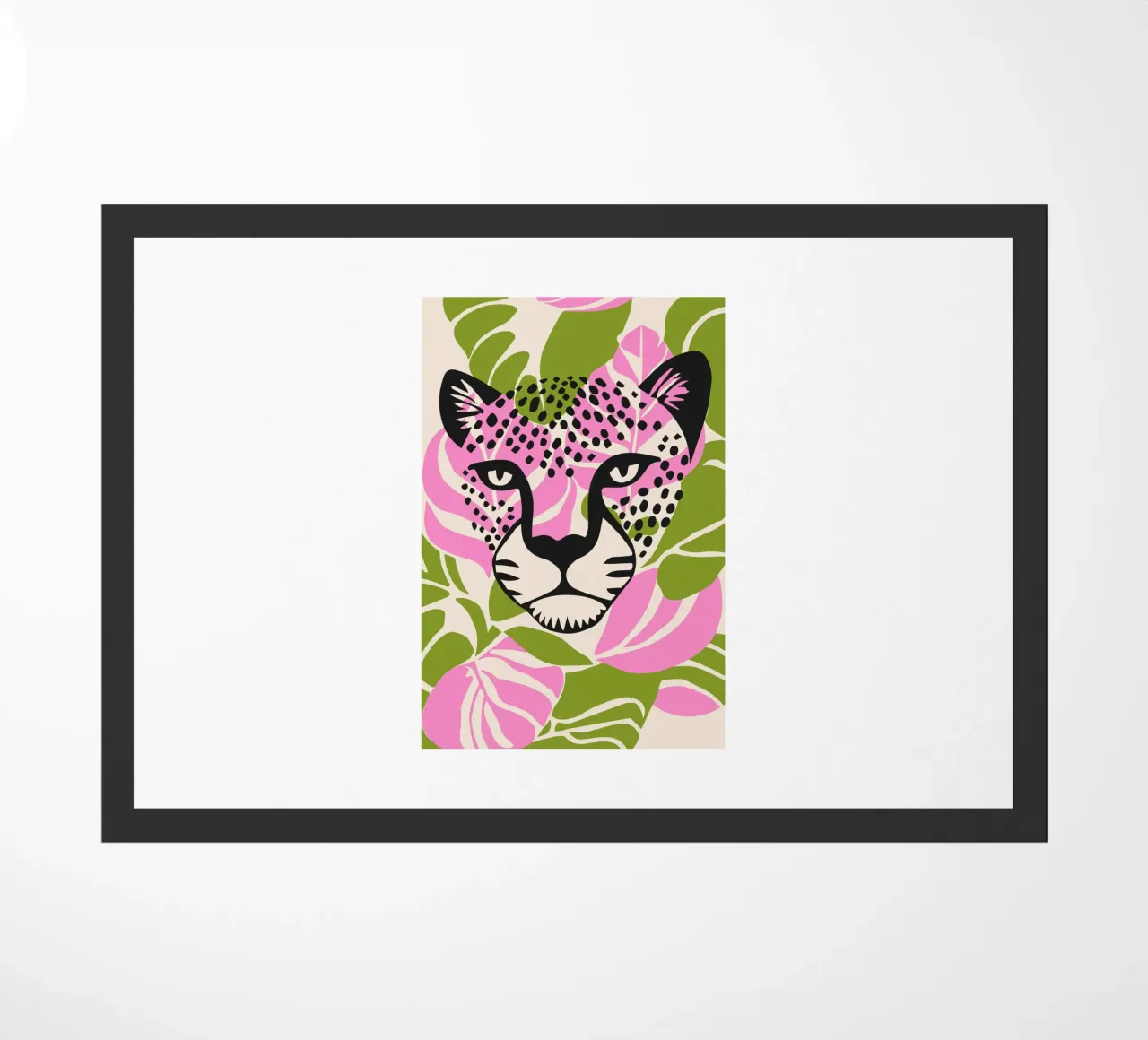 Design a faccia piatta Tiger Classic zerbino da igoshartwrks