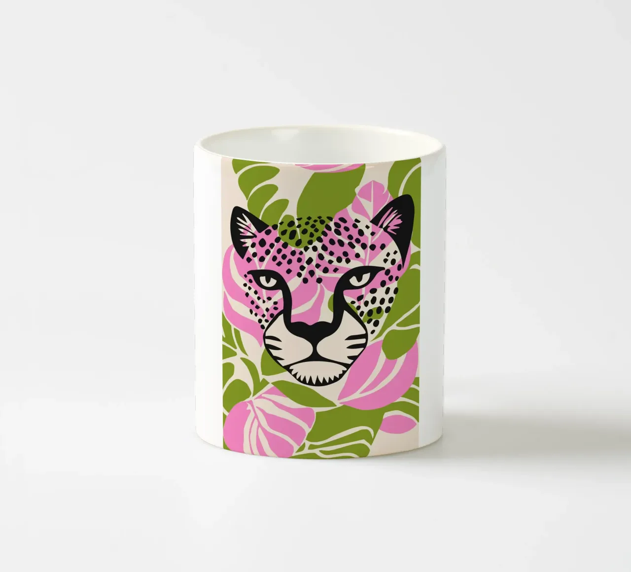 Design a faccia piatta Tiger Classic tazza in ceramica da igoshartwrks