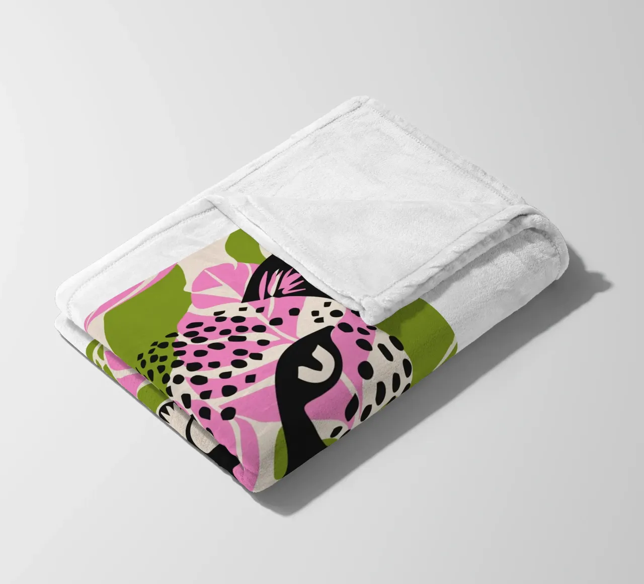 Design a faccia piatta Tiger Classic coperta in pile da igoshartwrks