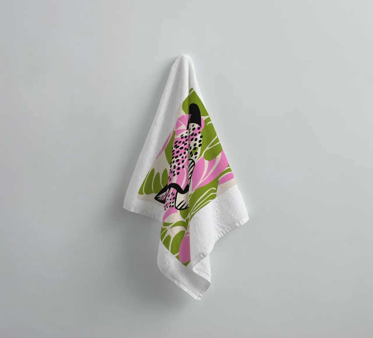 Design a faccia piatta Tiger Classic asciugamano da bagno da igoshartwrks