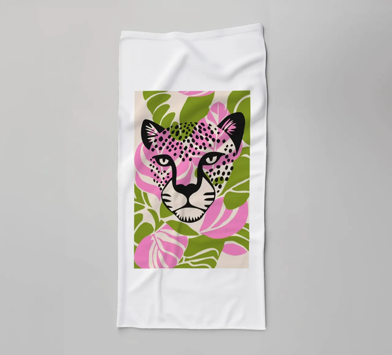 Design a faccia piatta Tiger Classic asciugamano da bagno da igoshartwrks