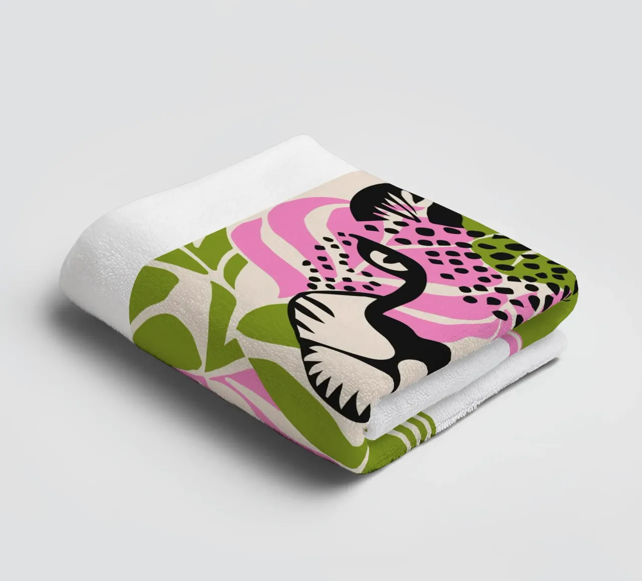 Design a faccia piatta Tiger Classic asciugamano da bagno da igoshartwrks