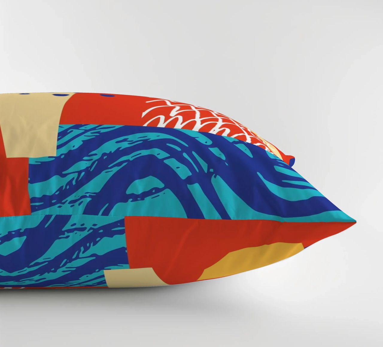 Forma e colore contemporanei II cuscino da Kim Hubball Studio