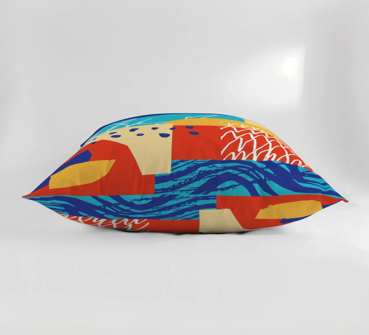 Forma e colore contemporanei II cuscino da Kim Hubball Studio