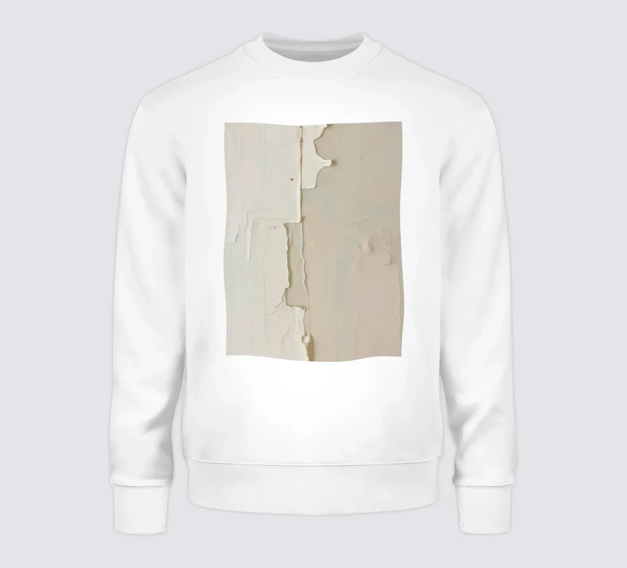 Superficie texturizada con capas pelables sudadera de DesignDoodle