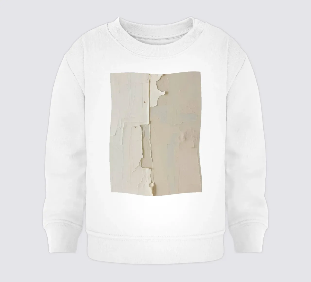 Superficie testurizzata con strati sfogliati felpa neonato da DesignDoodle
