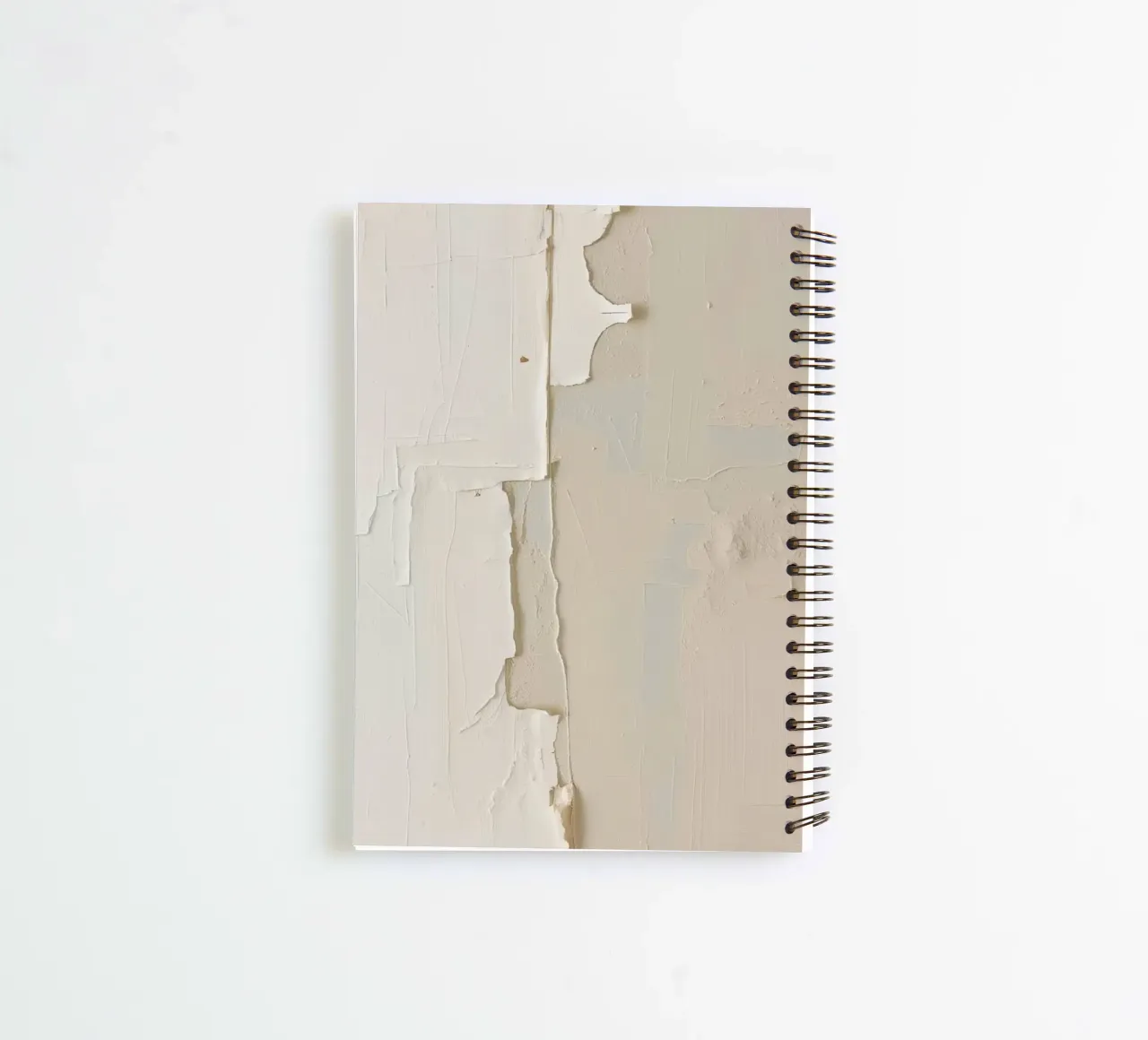 Textured Surface with Peeling Layers spiral notebook by DesignDoodle