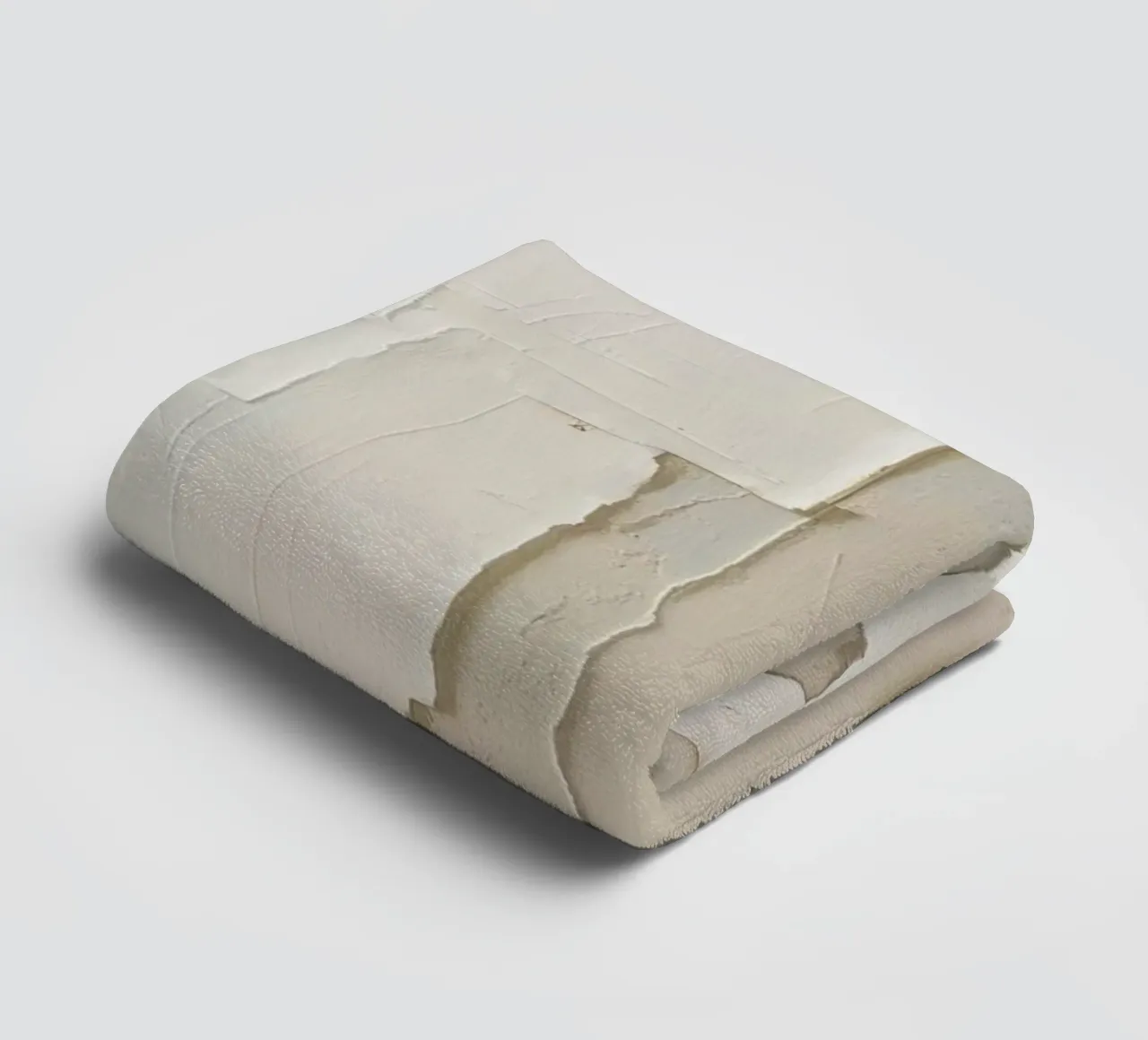 Textured Surface with Peeling Layers towel by DesignDoodle