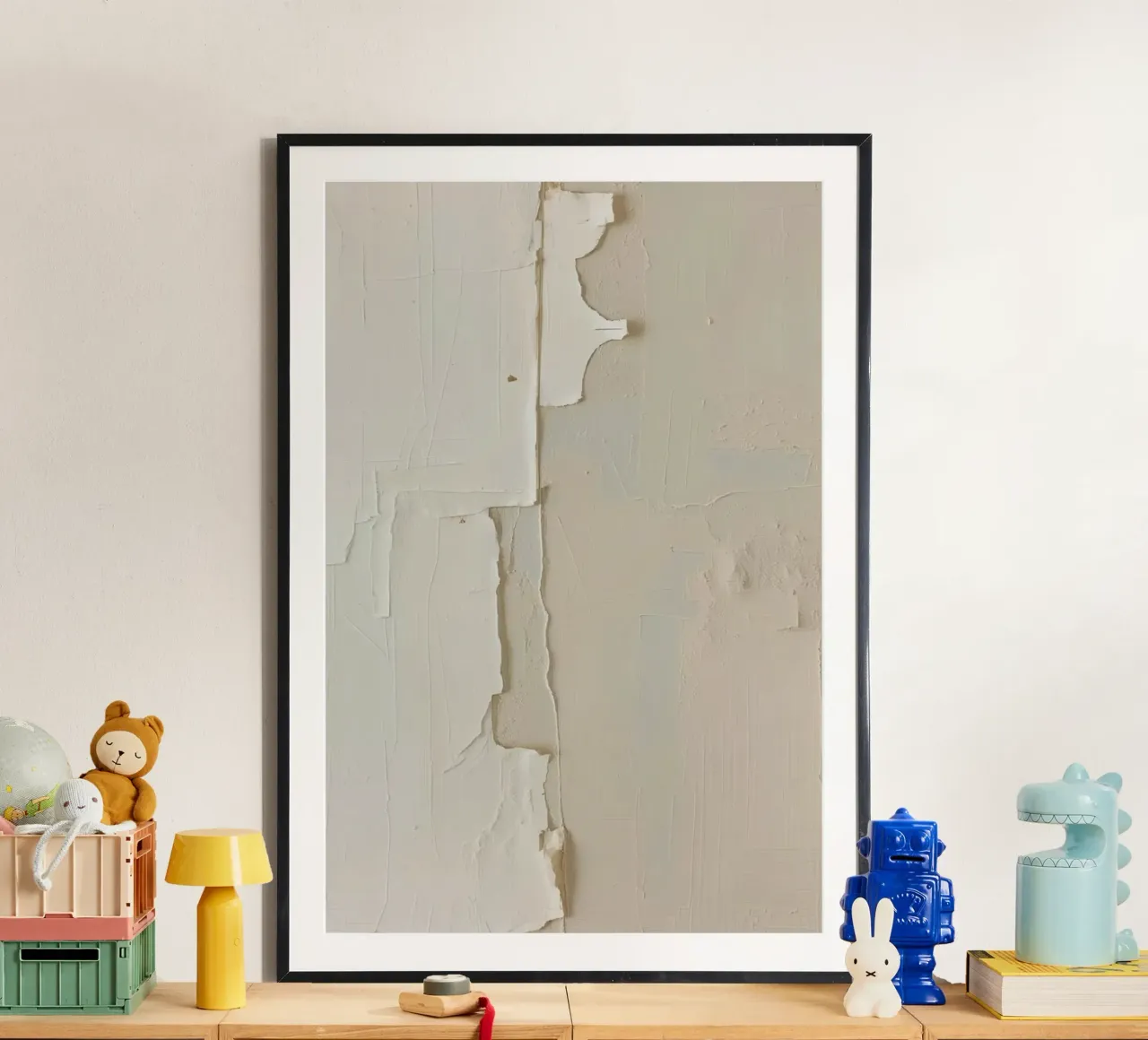 Textured Surface with Peeling Layers hahnemühle by DesignDoodle