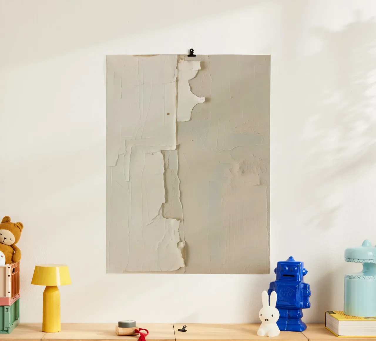Textured Surface with Peeling Layers hahnemühle by DesignDoodle
