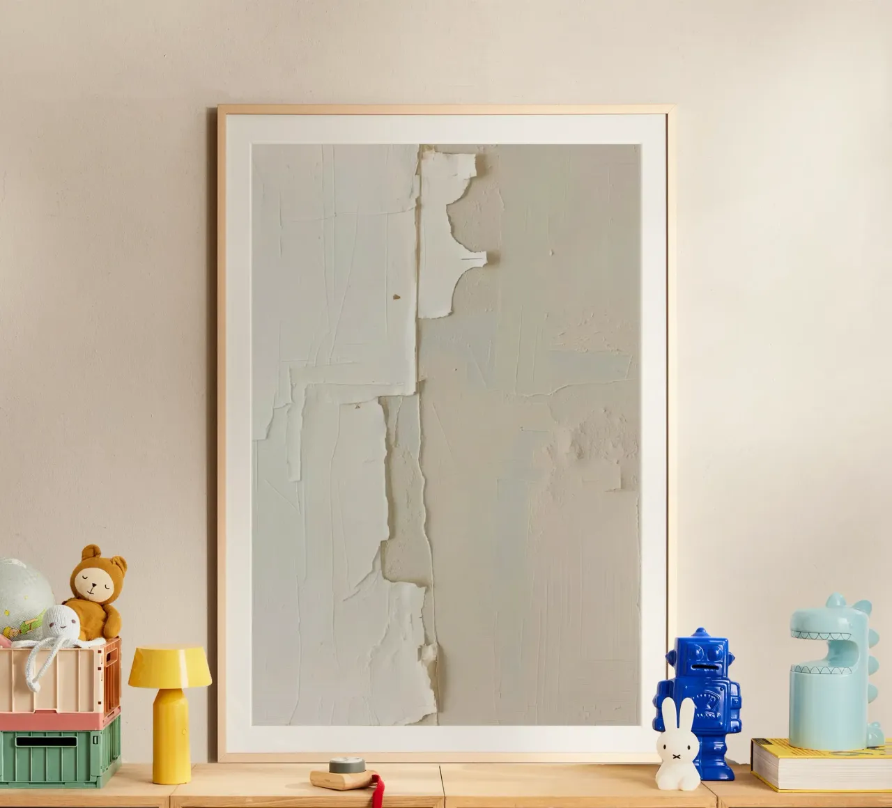 Textured Surface with Peeling Layers hahnemühle by DesignDoodle
