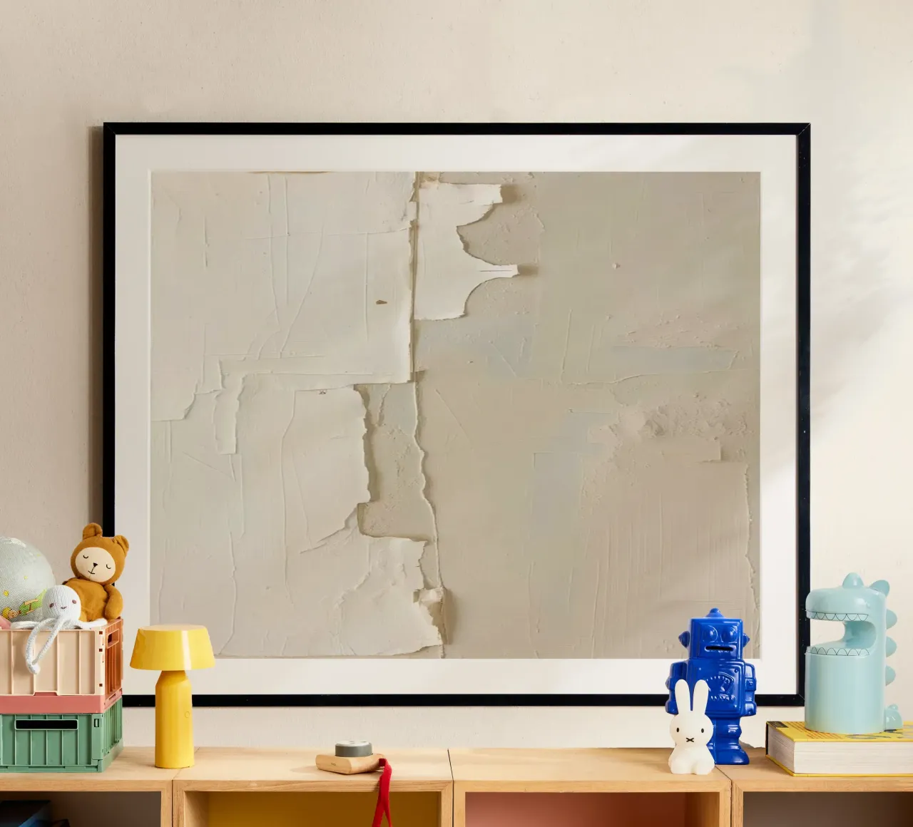 Textured Surface with Peeling Layers hahnemühle by DesignDoodle