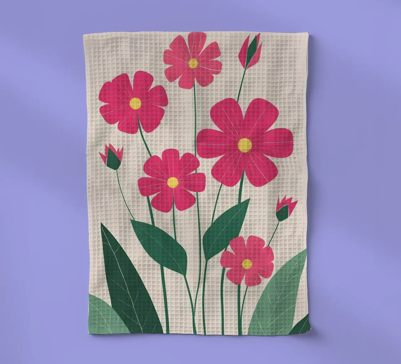 Poster floreale minimalista scandinavo canovaccio da cucina da Bloom And Brush