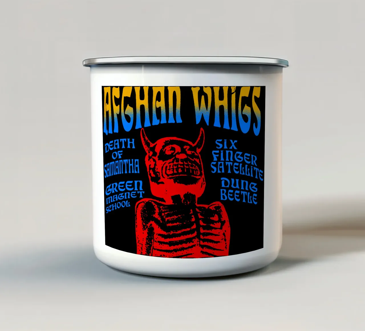 Afghan Whigs - La morte di Samantha tazza in smalto da igoshartwrks