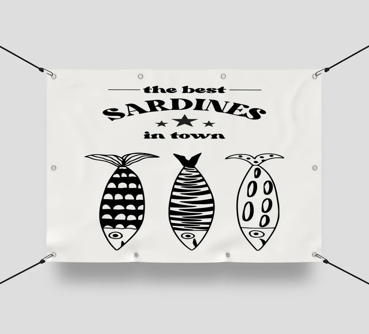 The best sardines telo in pvc da PinkCandyWalls