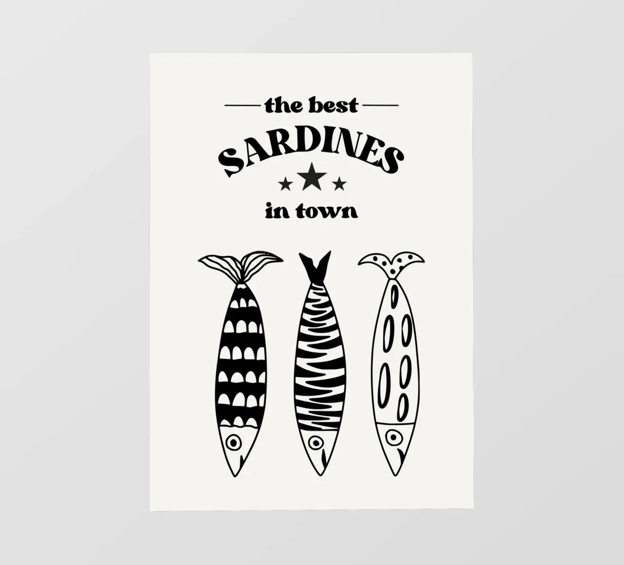 The best sardines telo in pvc da PinkCandyWalls