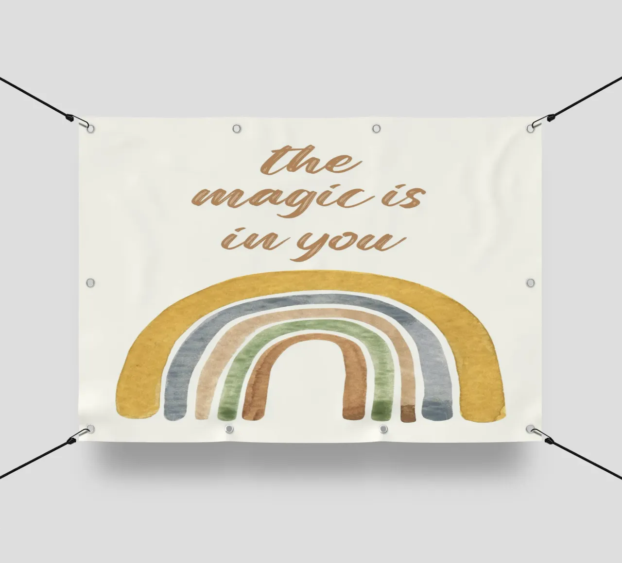 The magic is in you telo in pvc da PinkCandyWalls