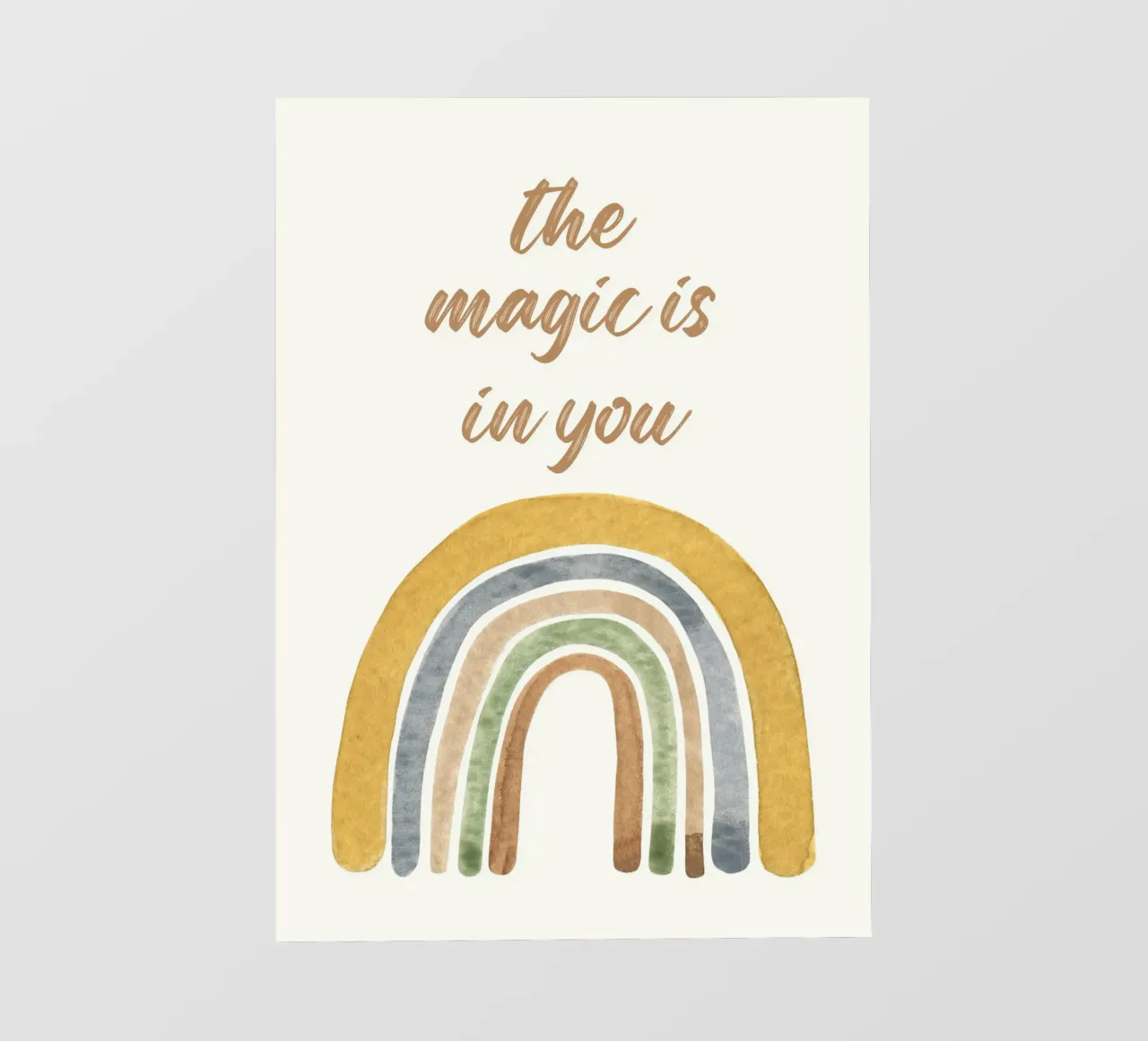 The magic is in you telo in pvc da PinkCandyWalls