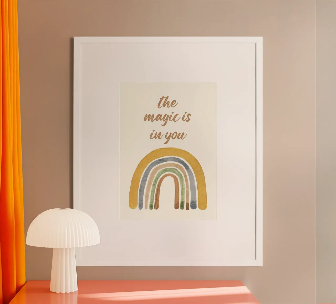 The magic is in you carta hahnemühle da PinkCandyWalls