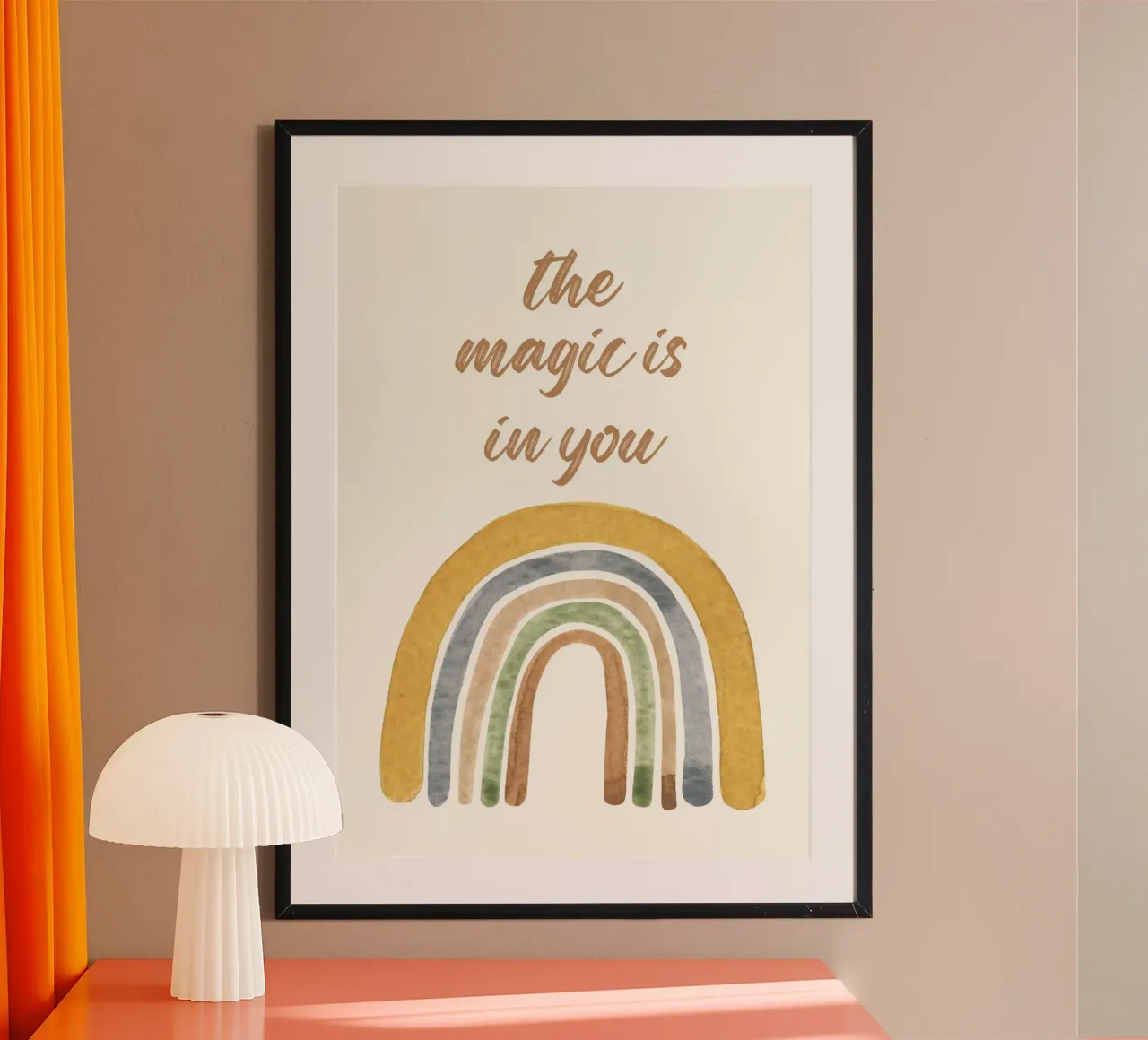 The magic is in you carta hahnemühle da PinkCandyWalls