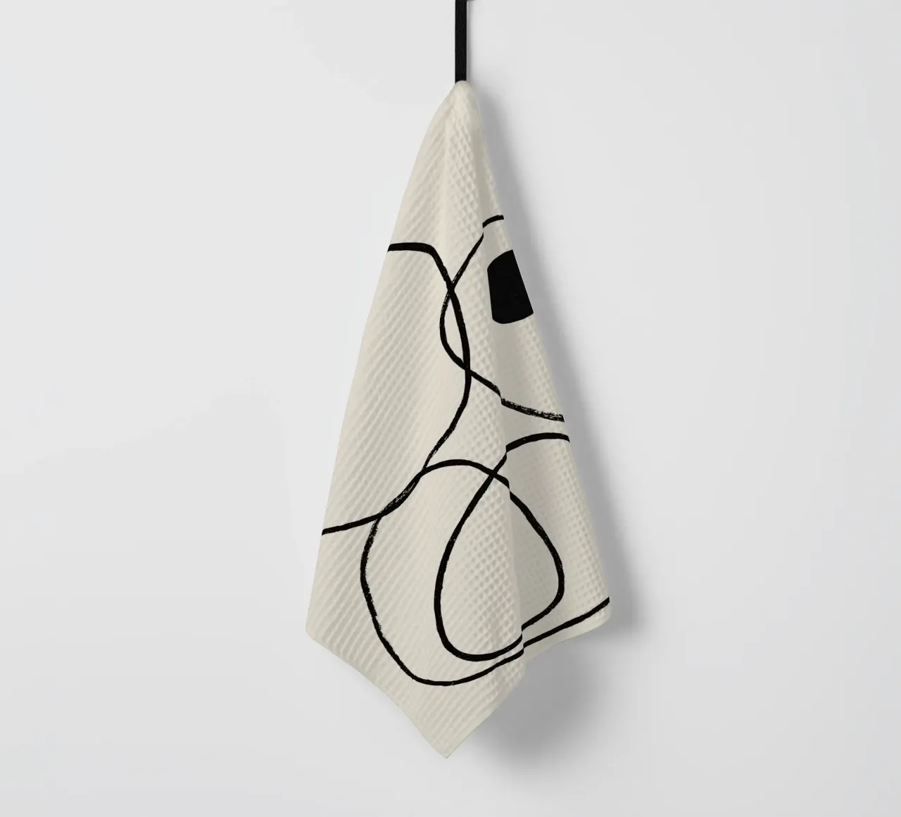 Echo Lines No 28 canovaccio da cucina da treechild