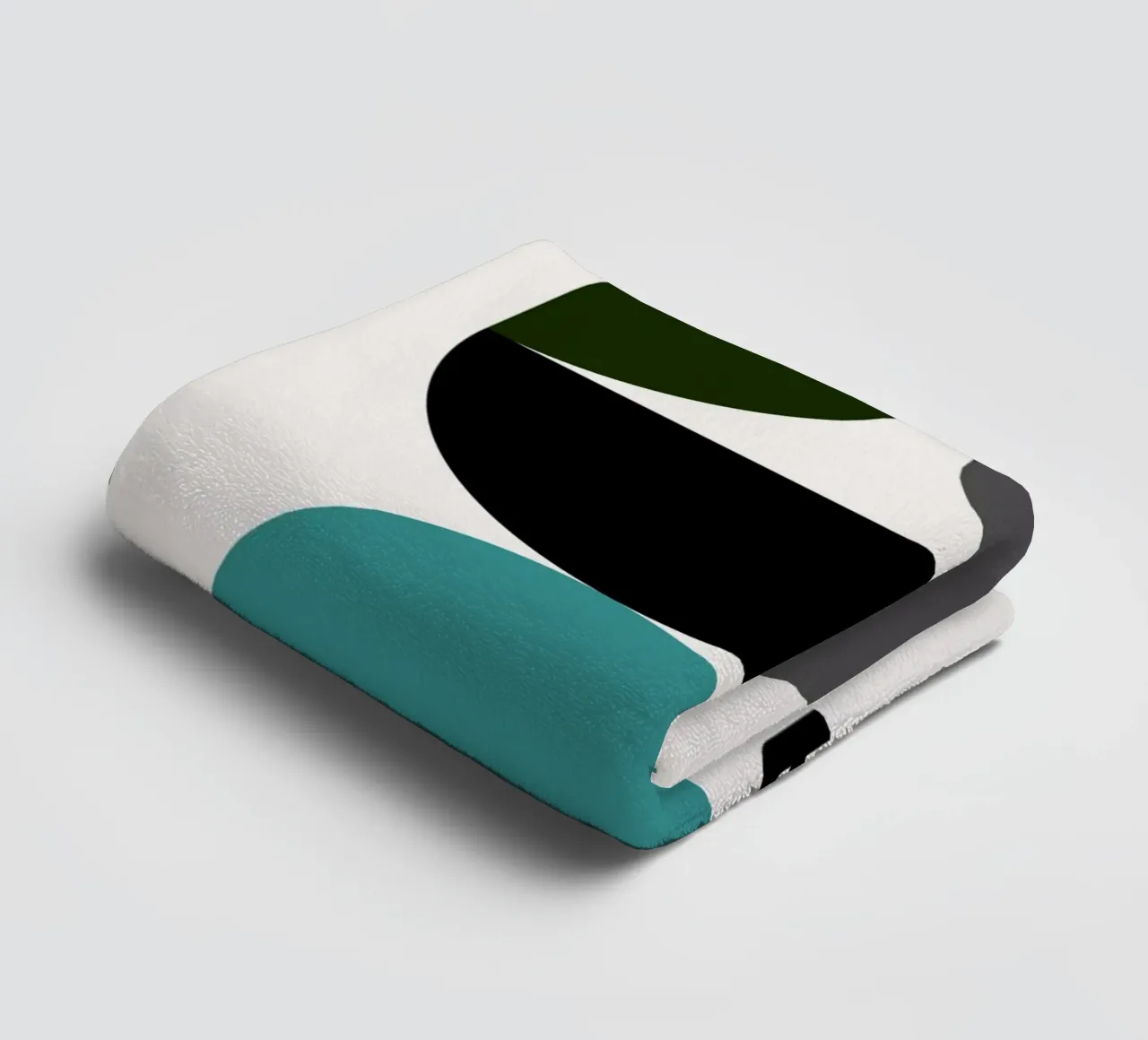Bauhaus Geometry - Modern Abstract Art Print towel by Cozy Vibes