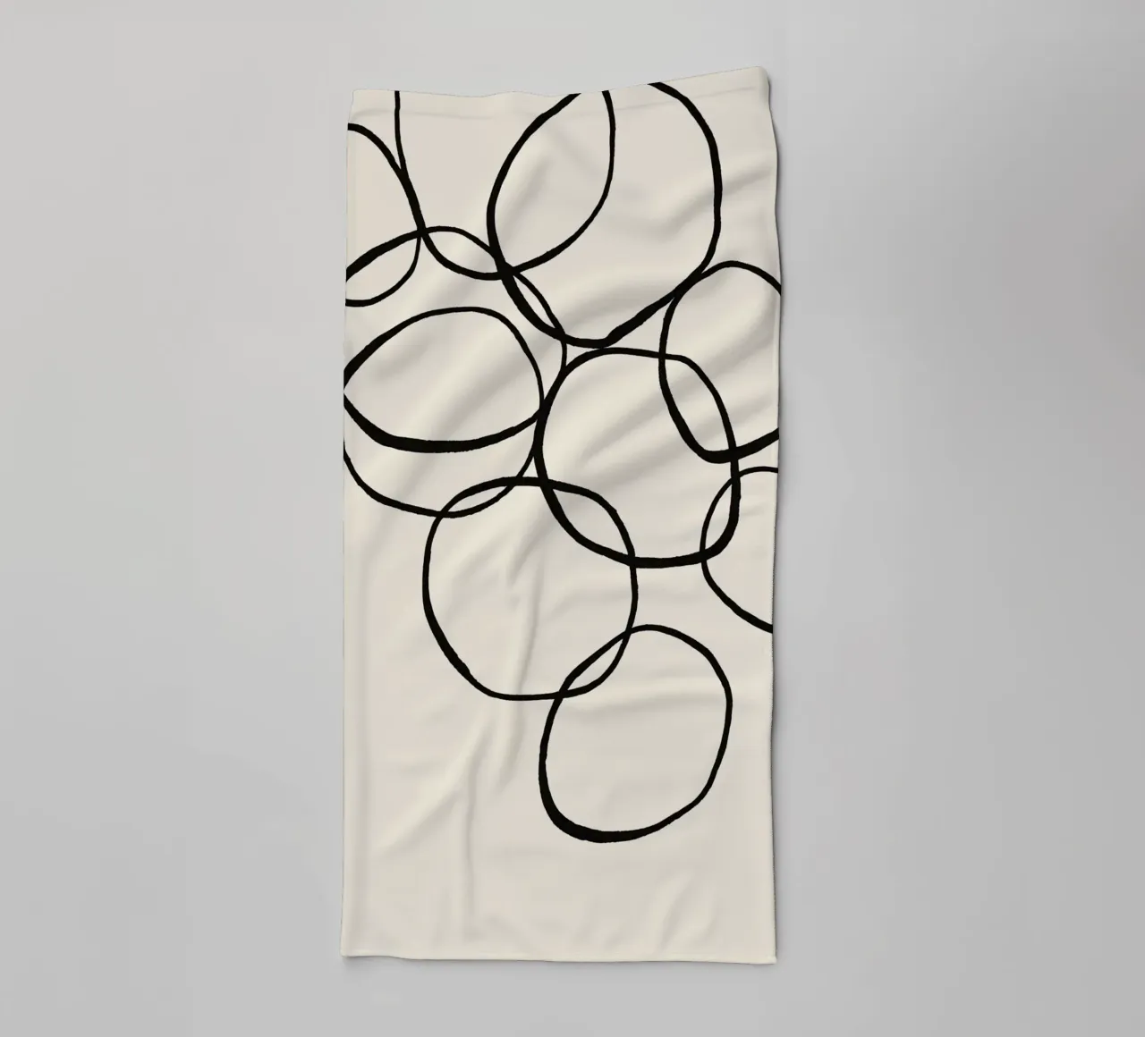 Echo Lines No 30 asciugamano da bagno da treechild