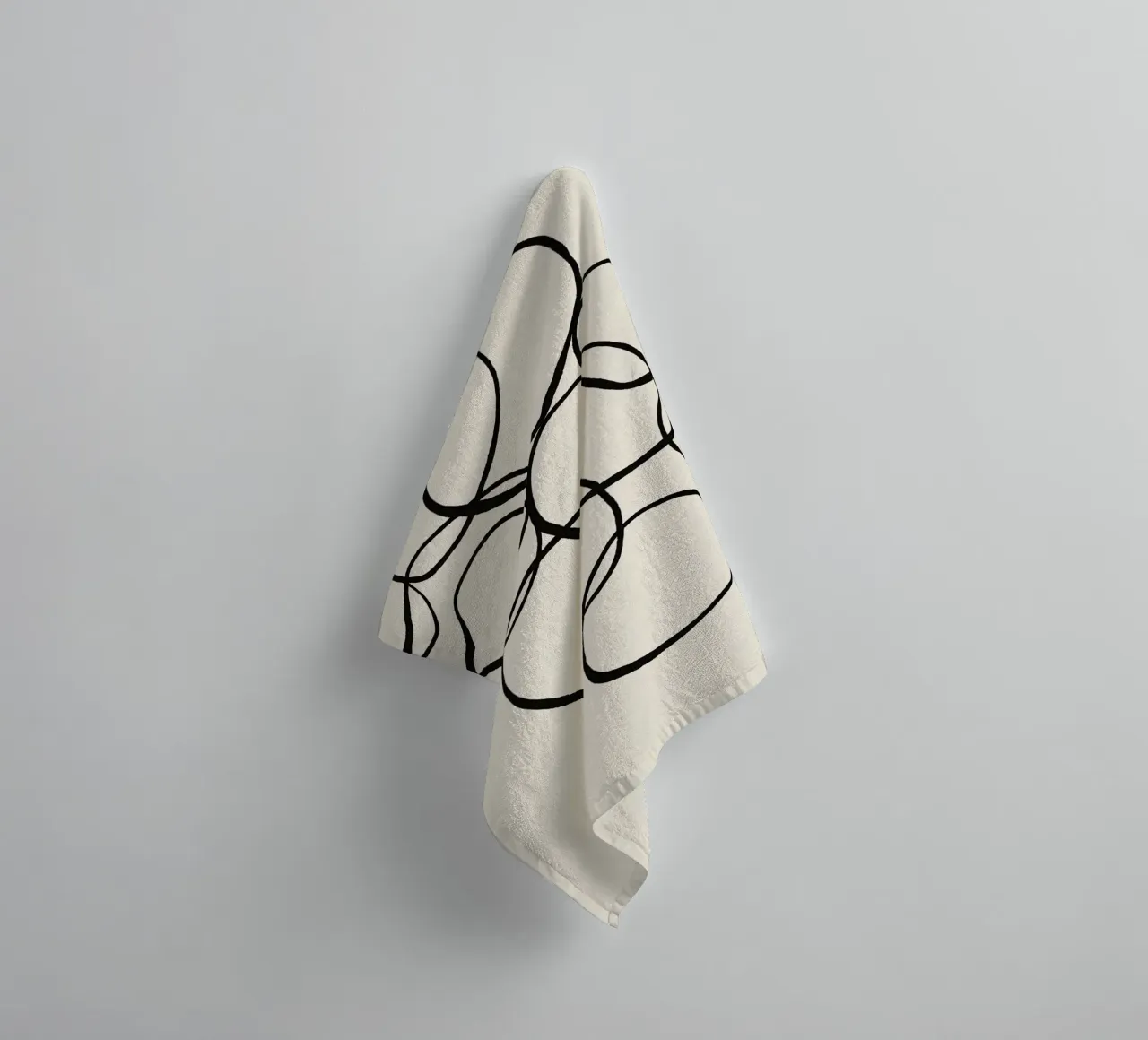 Echo Lines No 30 asciugamano da bagno da treechild