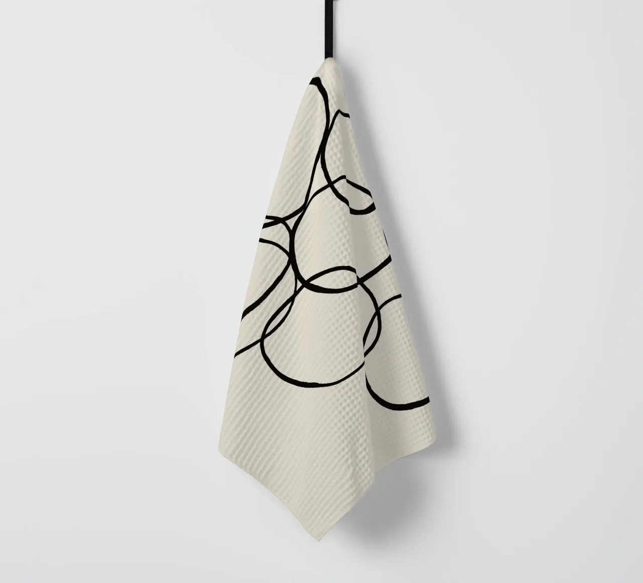 Echo Lines No 30 Geschirrtuch von treechild